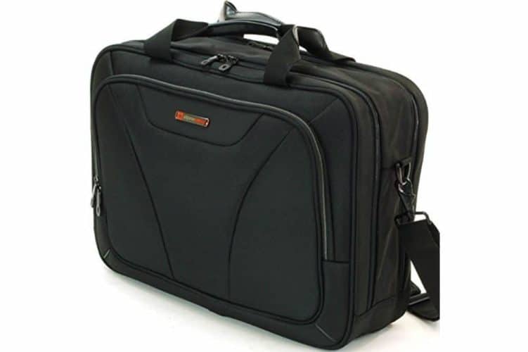 Alpine Swiss Cortland 15.6" Laptop Bag Organizer Briefcase Black Review